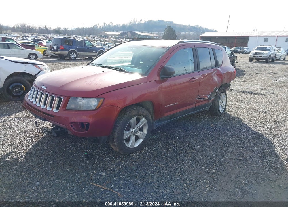 2014 JEEP COMPASS SPORT VIN: 1C4NJDBB3ED885738