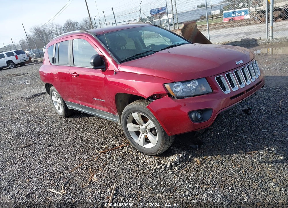 2014 JEEP COMPASS SPORT VIN: 1C4NJDBB3ED885738