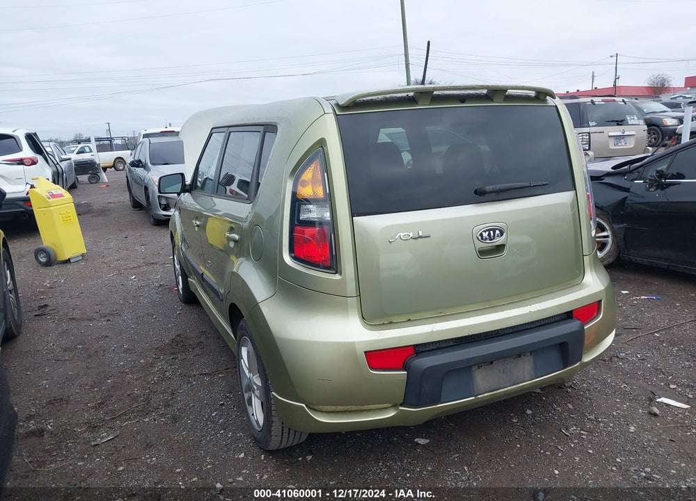 2011 KIA SOUL VIN: KNDJT2A23B7299906