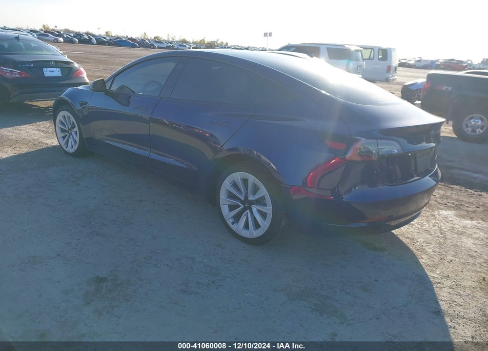 2022 TESLA MODEL 3 VIN: 5YJ3E1EB7NF337577