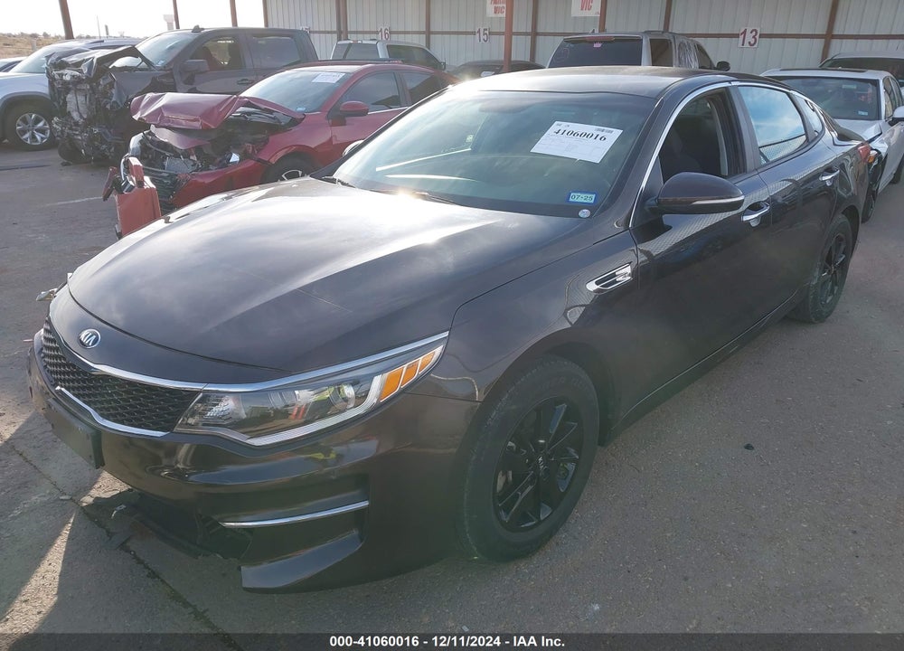 2018 KIA OPTIMA LX VIN: KNAGT4L37J5239548
