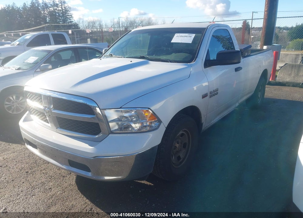 2017 RAM 1500 TRADESMAN 4X2 8' BOX VIN: 3C6JR6DT3HG704385
