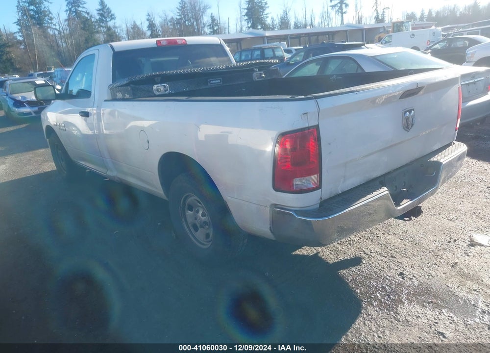 2017 RAM 1500 TRADESMAN 4X2 8' BOX VIN: 3C6JR6DT3HG704385