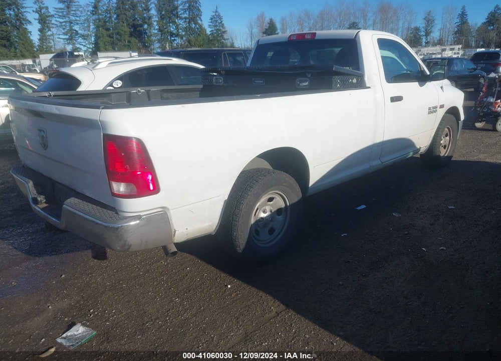 2017 RAM 1500 TRADESMAN 4X2 8' BOX VIN: 3C6JR6DT3HG704385