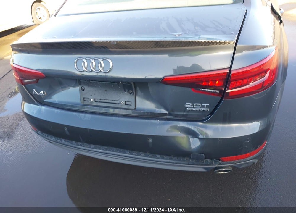 2017 AUDI A4 2.0T PREMIUM VIN: WAUENAF4XHN032733