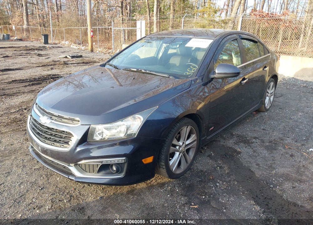 2015 CHEVROLET CRUZE LTZ VIN: 1G1PG5SB2F7126486