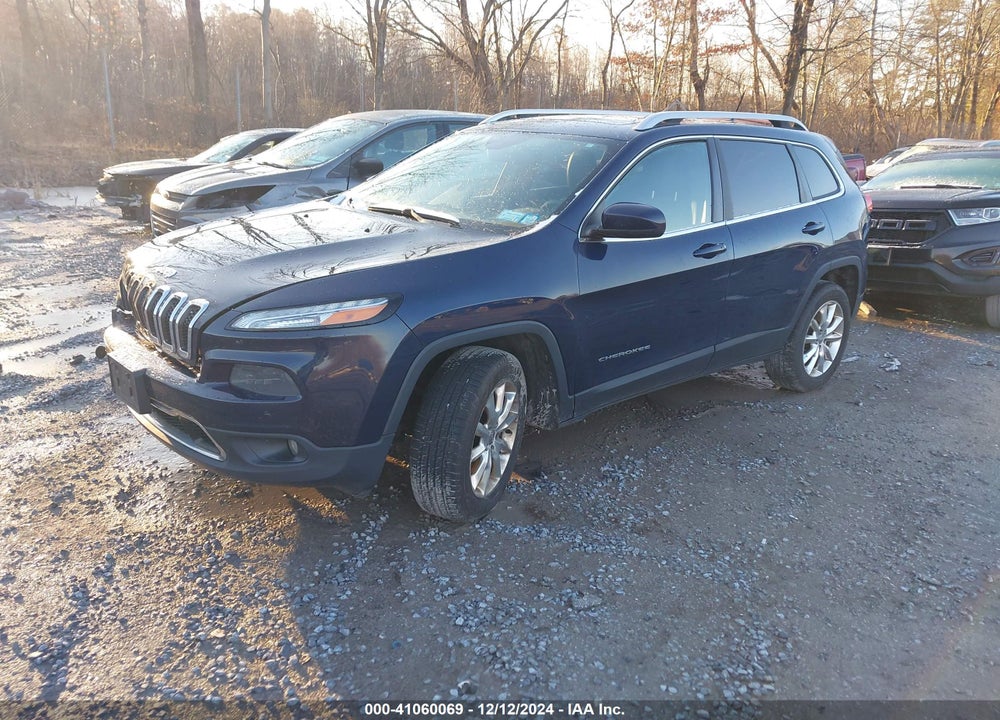 2014 JEEP CHEROKEE LIMITED VIN: 1C4PJMDS1EW142635
