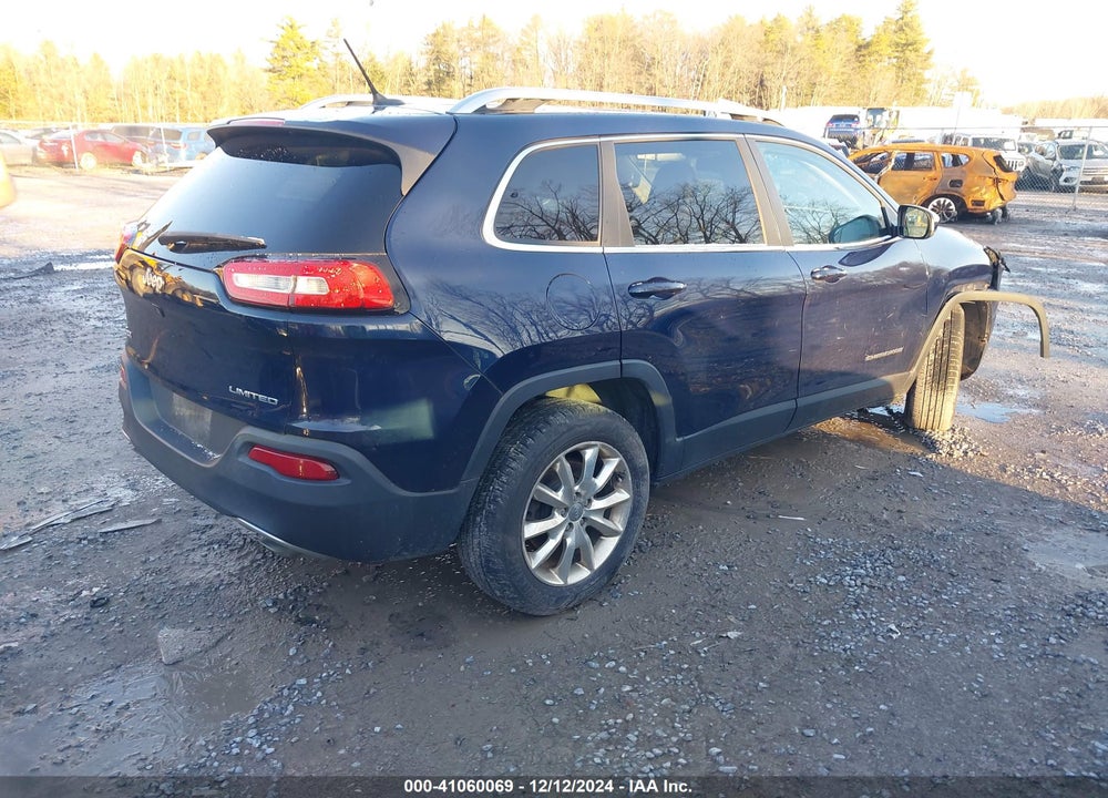 2014 JEEP CHEROKEE LIMITED VIN: 1C4PJMDS1EW142635