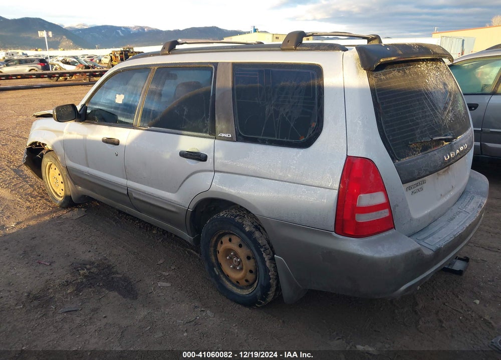 2004 SUBARU FORESTER 2.5XS VIN: JF1SG65664H735258