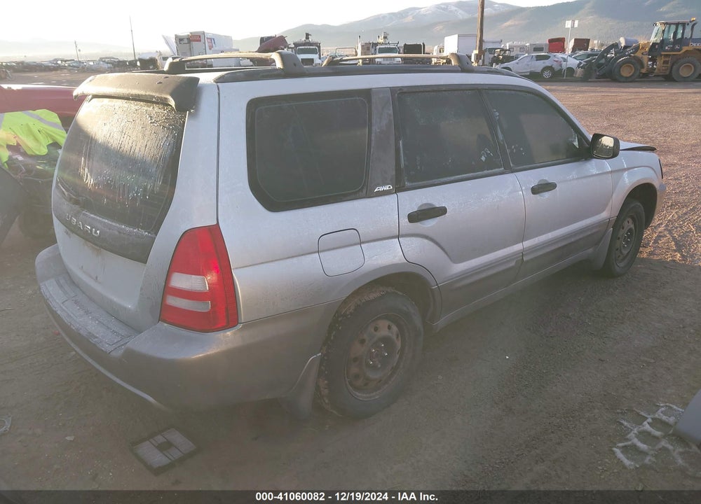 2004 SUBARU FORESTER 2.5XS VIN: JF1SG65664H735258