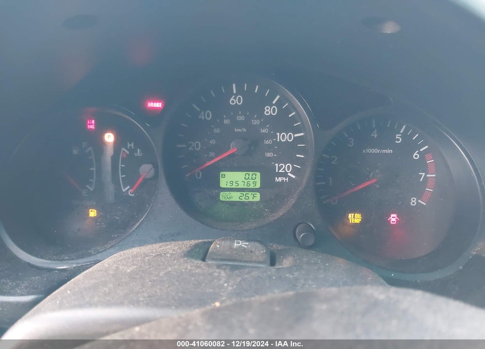 2004 SUBARU FORESTER 2.5XS VIN: JF1SG65664H735258