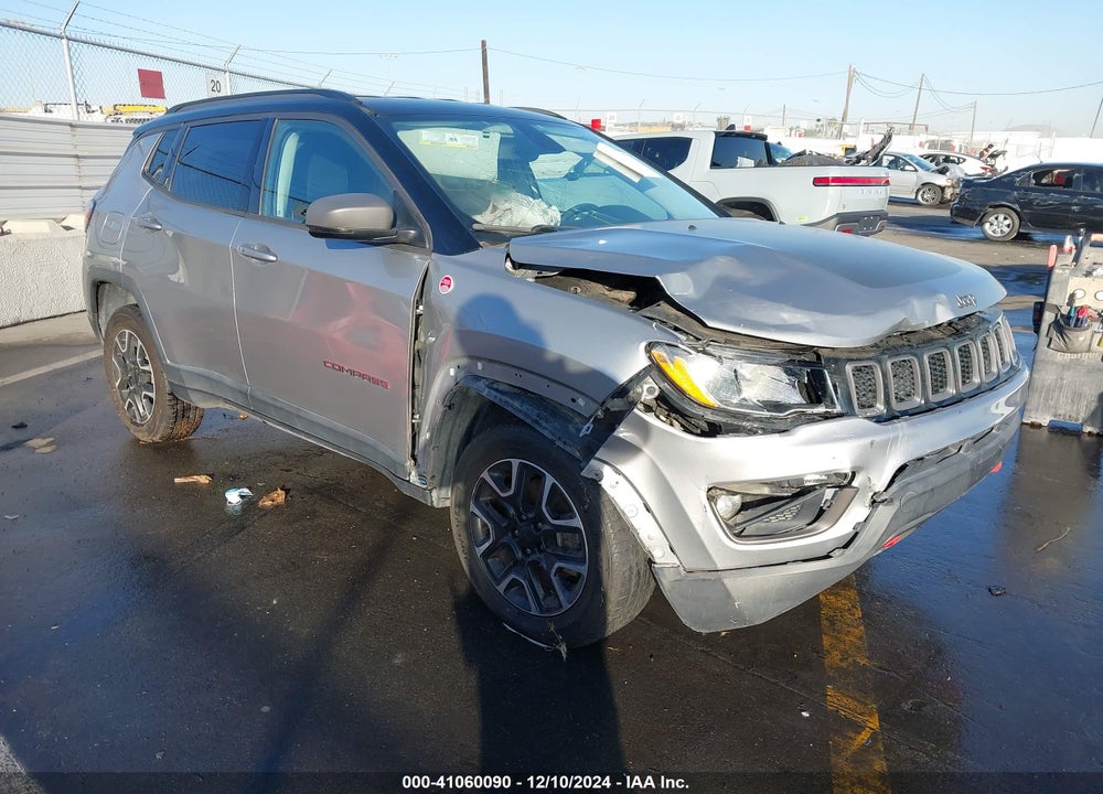 2019 JEEP COMPASS TRAILHAWK 4X4 VIN: 3C4NJDDB7KT790442