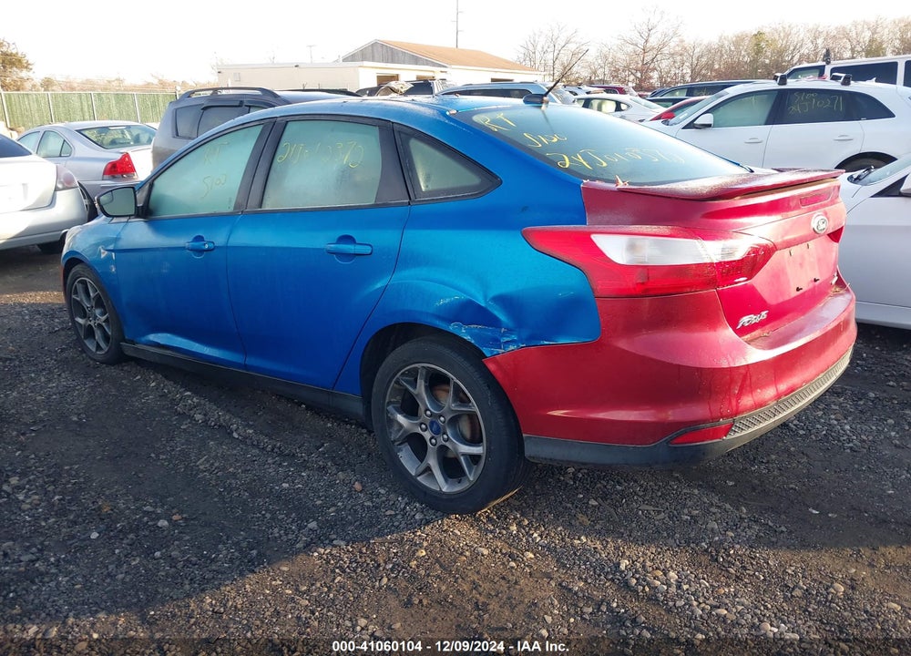 2012 FORD FOCUS SE VIN: 1FAHP3F21CL406063