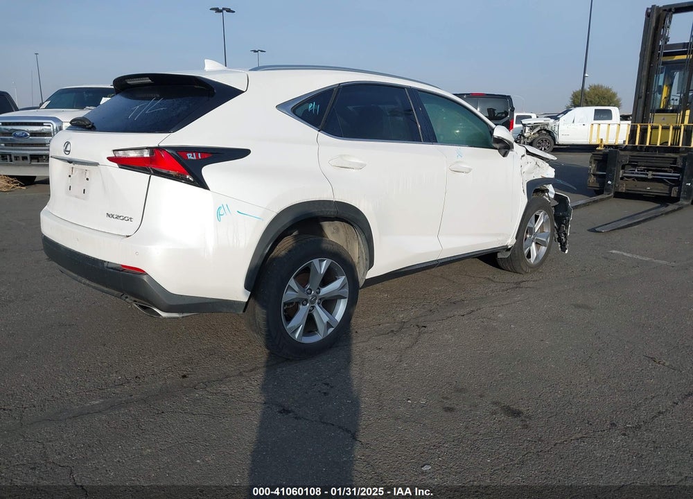 2017 LEXUS NX 200T VIN: JTJYARBZ0H2065041