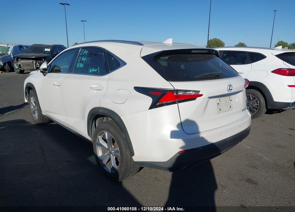2017 LEXUS NX 200T VIN: JTJYARBZ0H2065041