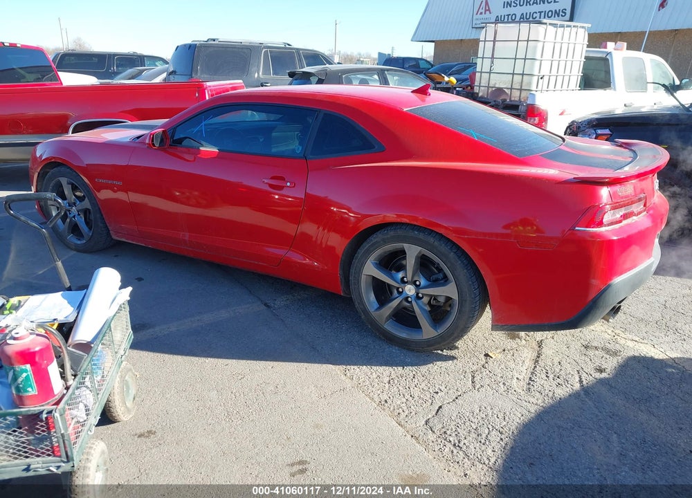 2014 CHEVROLET CAMARO VIN: 2G1FB1E35E9142055