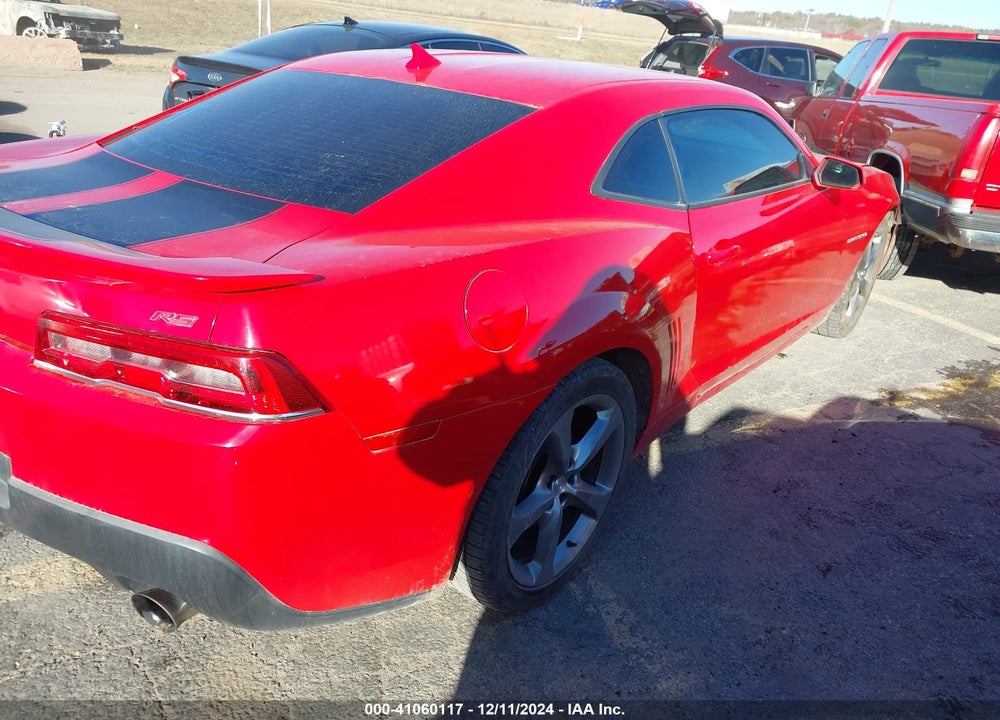 2014 CHEVROLET CAMARO VIN: 2G1FB1E35E9142055