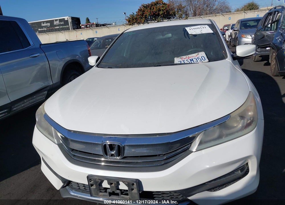 2016 HONDA ACCORD SPORT VIN: 1HGCR2F51GA186431