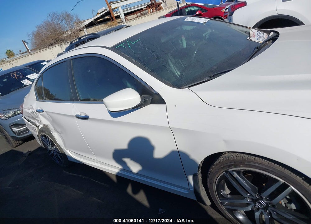 2016 HONDA ACCORD SPORT VIN: 1HGCR2F51GA186431