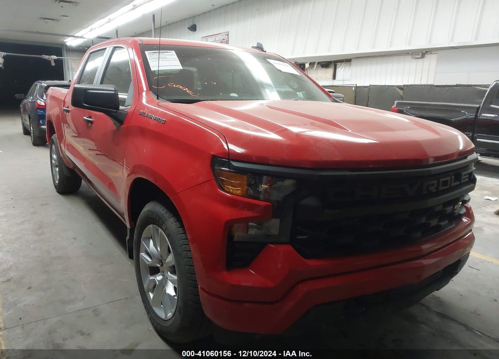 2024 CHEVROLET SILVERADO 1500 4WD SHORT BED CUSTOM VIN: 1GCPDBEK3RZ294785