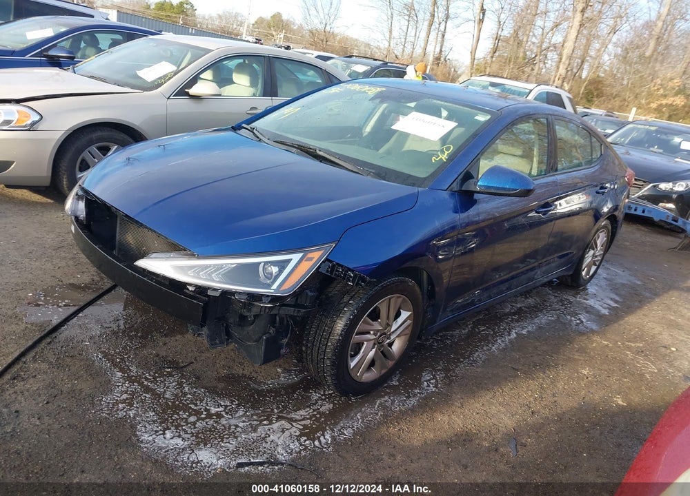 2019 HYUNDAI ELANTRA SEL VIN: 5NPD84LF7KH479301