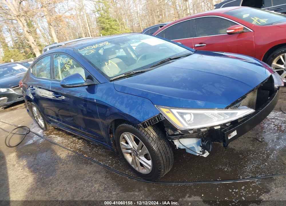 2019 HYUNDAI ELANTRA SEL VIN: 5NPD84LF7KH479301