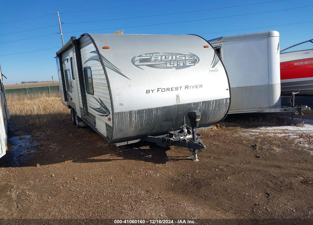 2015 FOREST RIVER SALEM CRUISE LITE VIN: 4X4TSMB24F7407178
