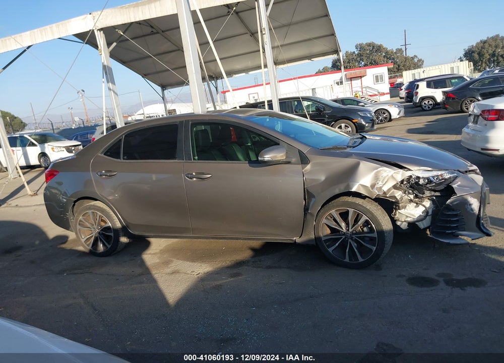 2017 TOYOTA COROLLA SE VIN: 5YFBURHE9HP592498