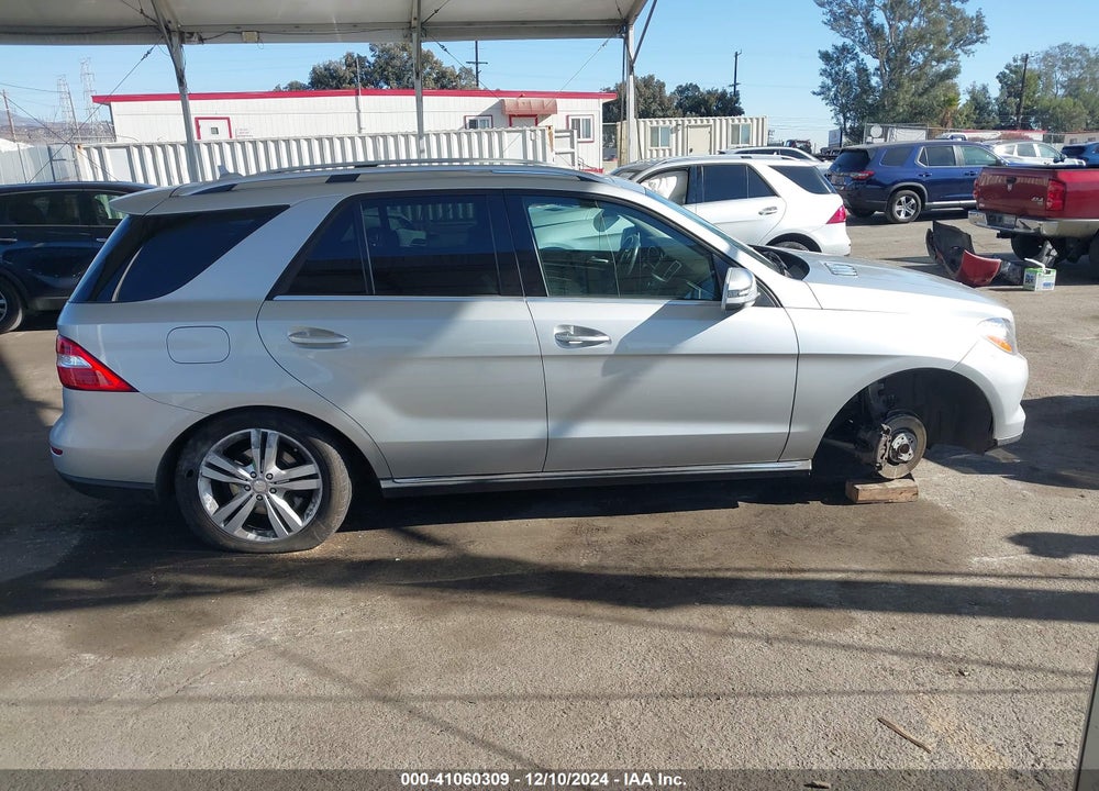 2014 MERCEDES-BENZ ML 350 VIN: 4JGDA5JB3EA384400