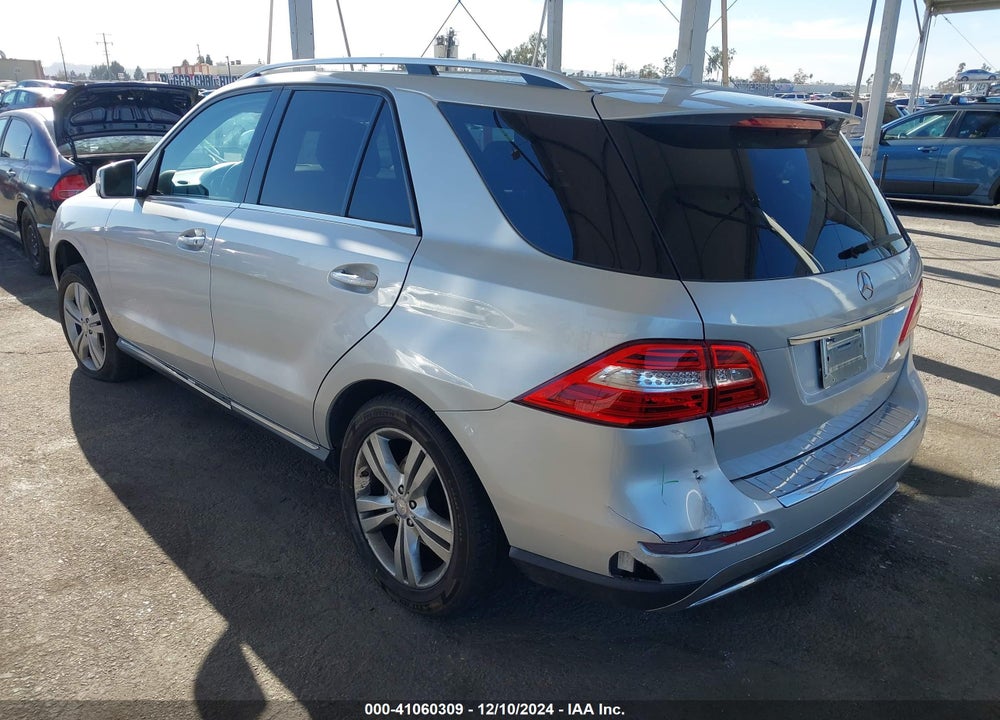 2014 MERCEDES-BENZ ML 350 VIN: 4JGDA5JB3EA384400