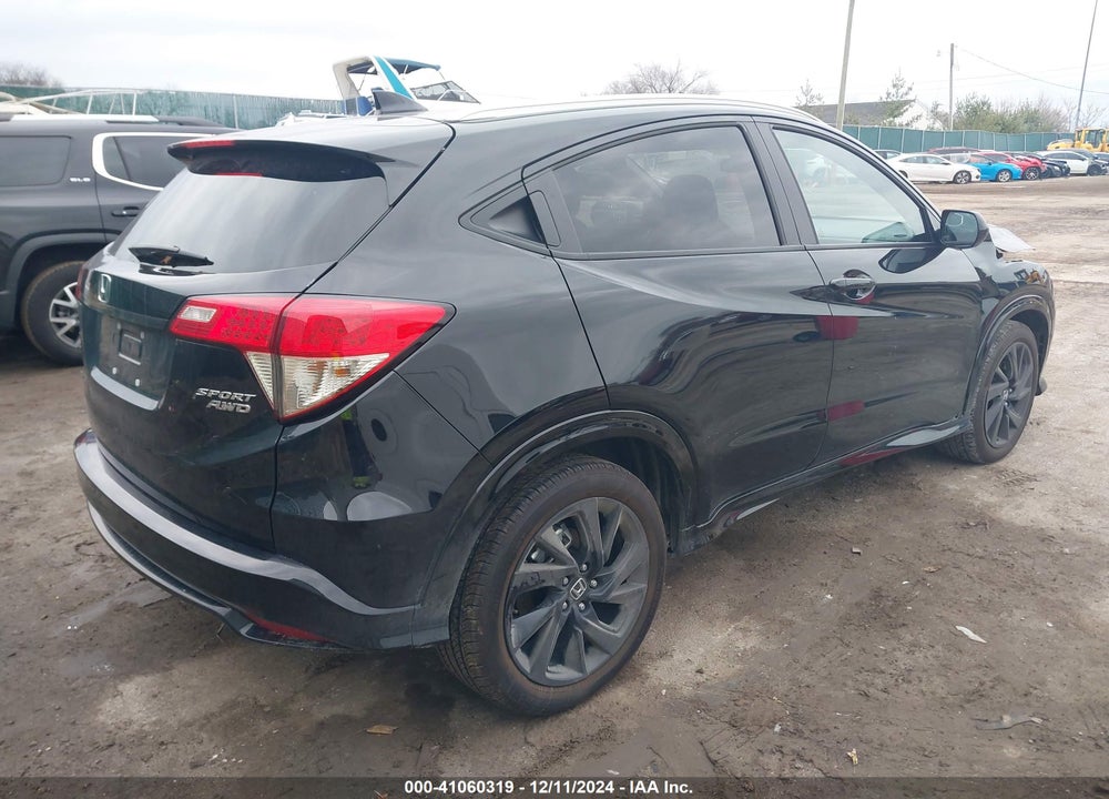 2022 HONDA HR-V AWD SPORT VIN: 3CZRU6H16NM751453