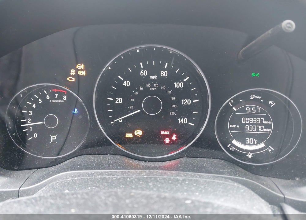 2022 HONDA HR-V AWD SPORT VIN: 3CZRU6H16NM751453
