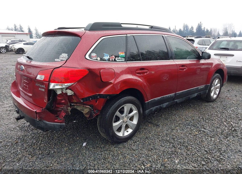2014 SUBARU OUTBACK 2.5I VIN: 4S4BRBAC4E3249745