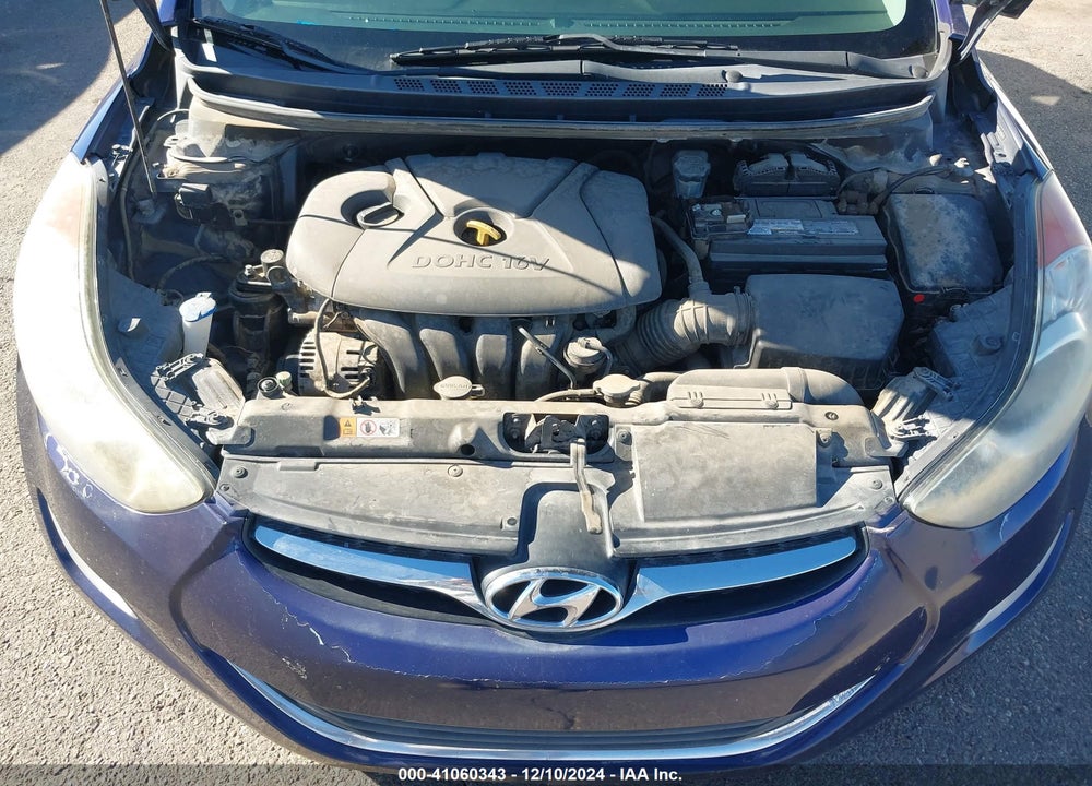 2013 HYUNDAI ELANTRA GLS VIN: 5NPDH4AE3DH386742