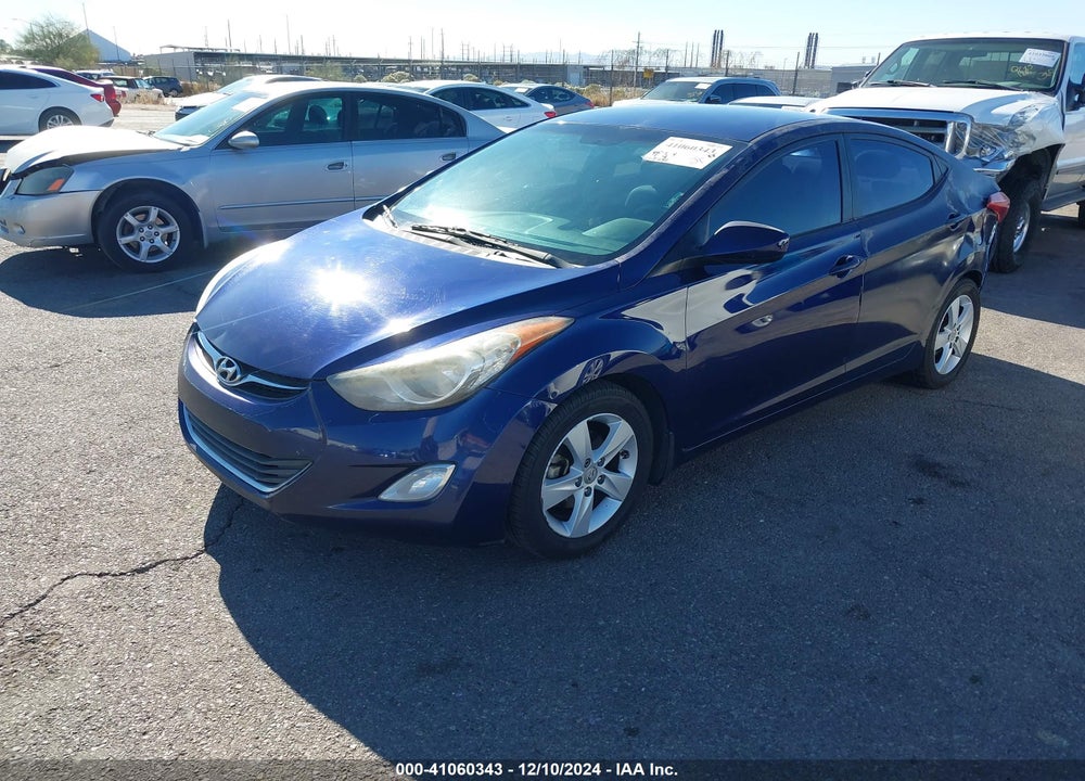 2013 HYUNDAI ELANTRA GLS VIN: 5NPDH4AE3DH386742