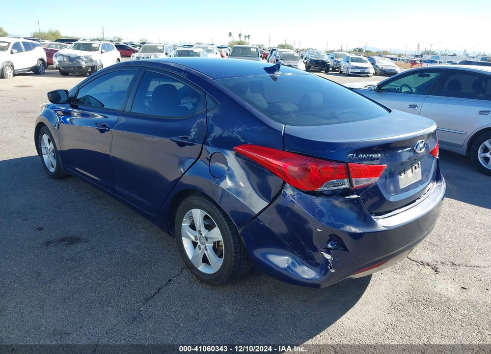 2013 HYUNDAI ELANTRA GLS VIN: 5NPDH4AE3DH386742
