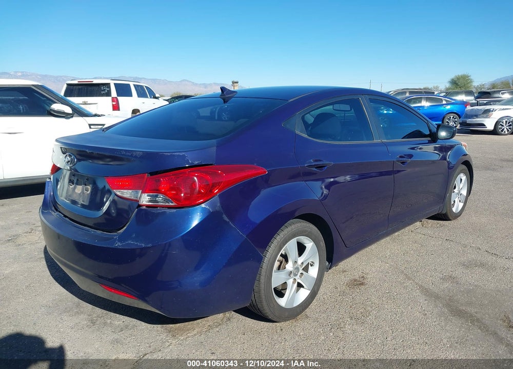 2013 HYUNDAI ELANTRA GLS VIN: 5NPDH4AE3DH386742