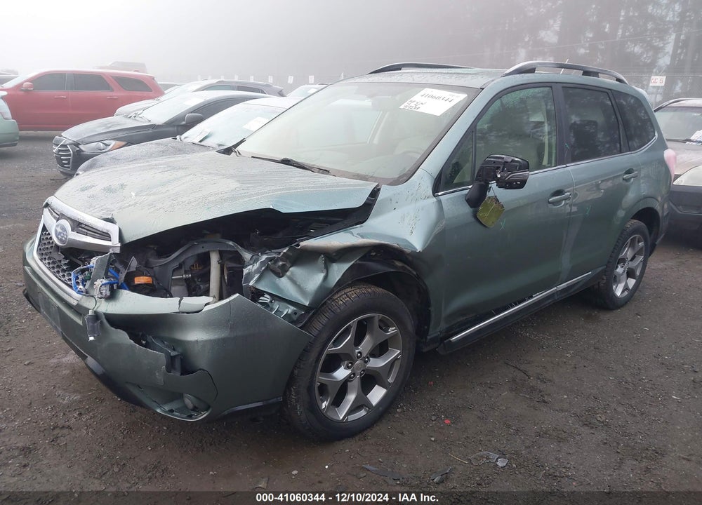2015 SUBARU FORESTER 2.5I TOURING VIN: JF2SJAUC9FH566413