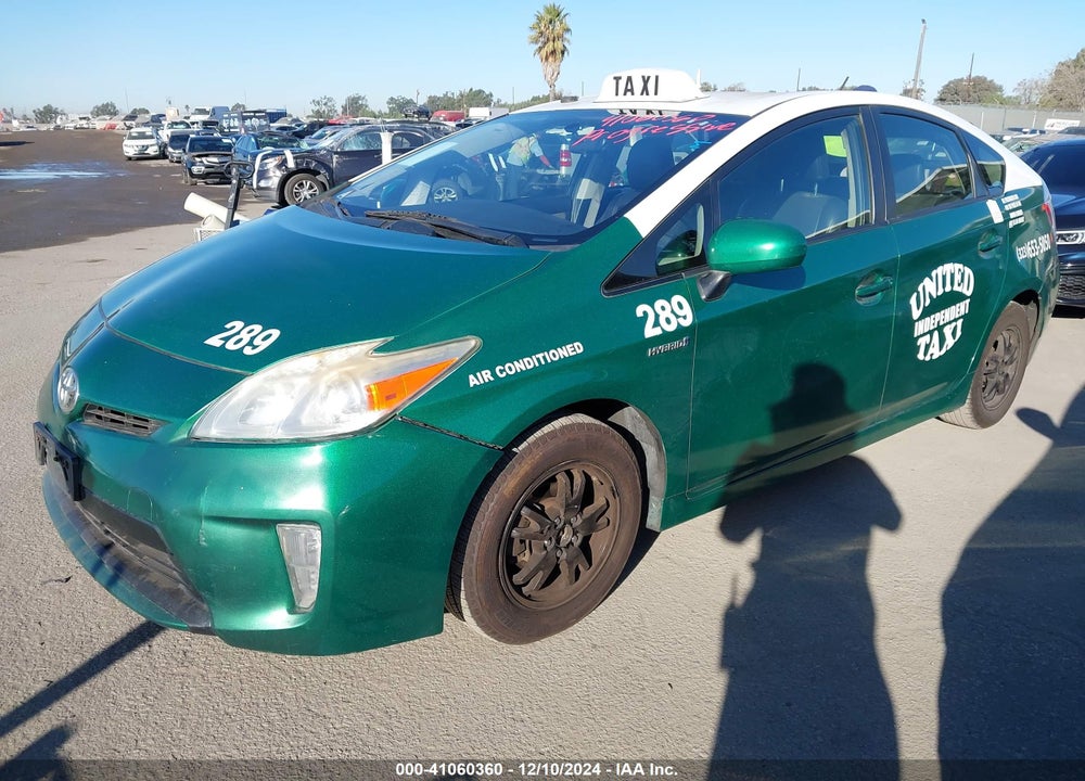 2013 TOYOTA PRIUS THREE VIN: JTDKN3DU2D1701616