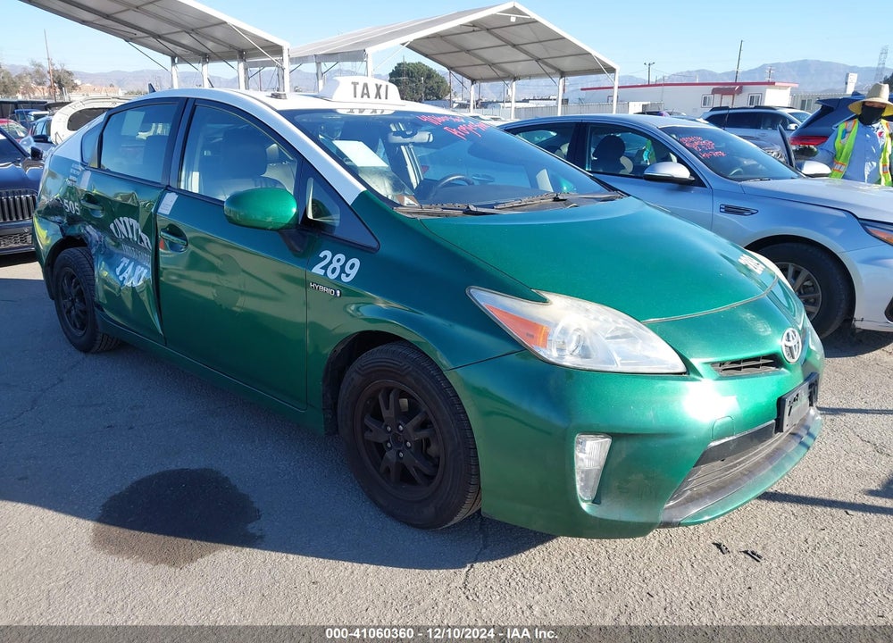 2013 TOYOTA PRIUS THREE VIN: JTDKN3DU2D1701616
