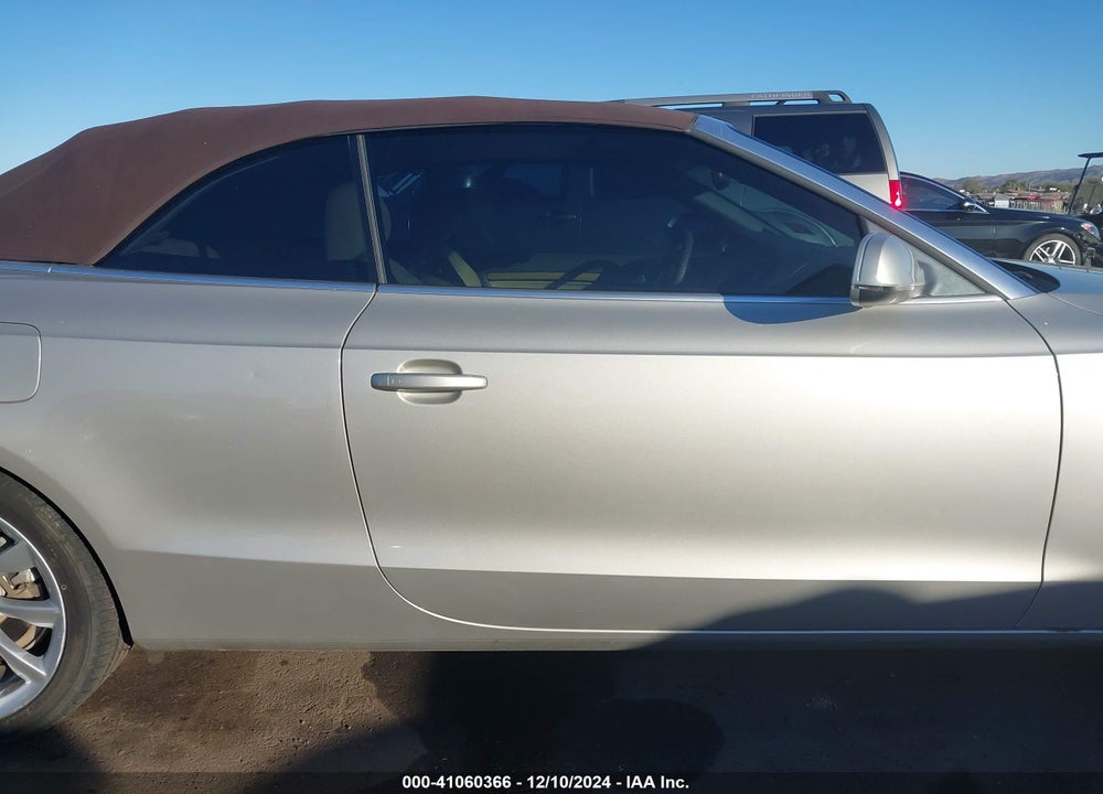 2013 AUDI A5 2.0T PREMIUM VIN: WAUVFAFH2DN005729