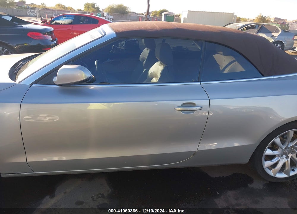 2013 AUDI A5 2.0T PREMIUM VIN: WAUVFAFH2DN005729