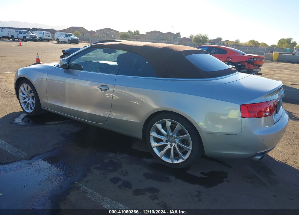 2013 AUDI A5 2.0T PREMIUM VIN: WAUVFAFH2DN005729