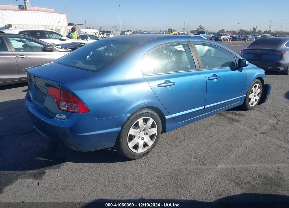 2008 HONDA CIVIC LX VIN: 1HGFA16508L008434