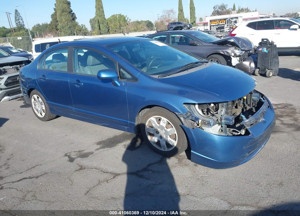 2008 HONDA CIVIC LX VIN: 1HGFA16508L008434