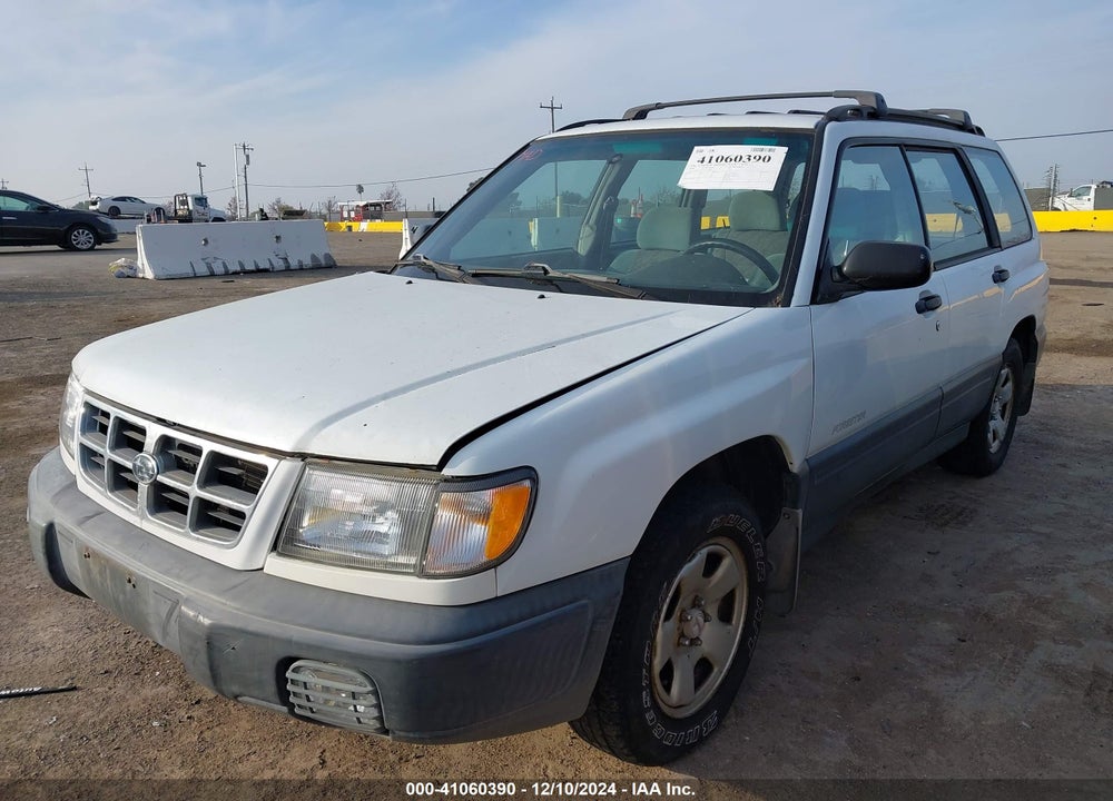 2000 SUBARU FORESTER L VIN: JF1SF6350YG711966