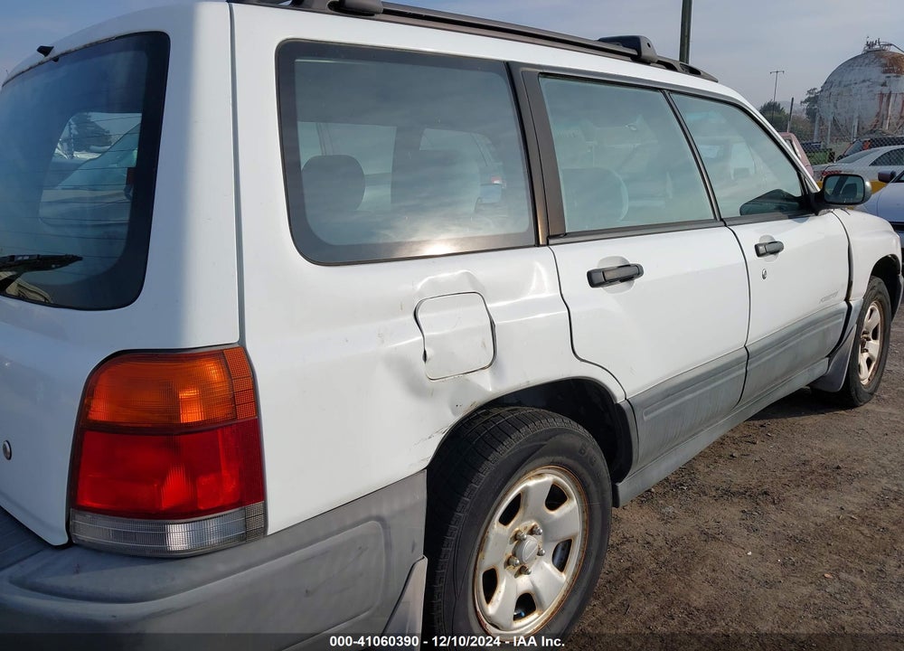 2000 SUBARU FORESTER L VIN: JF1SF6350YG711966
