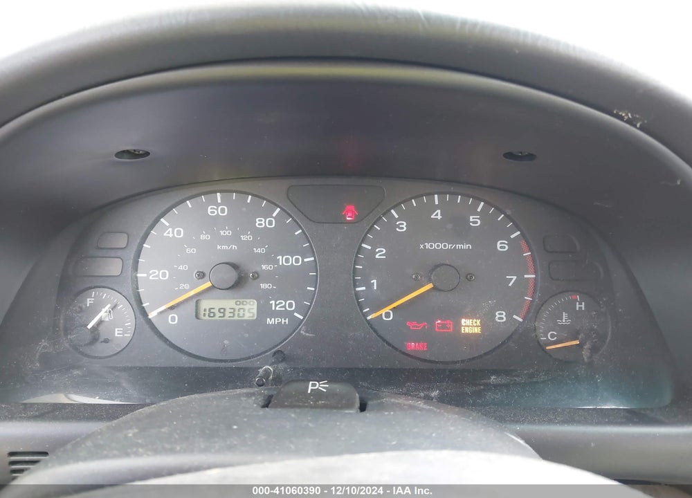 2000 SUBARU FORESTER L VIN: JF1SF6350YG711966