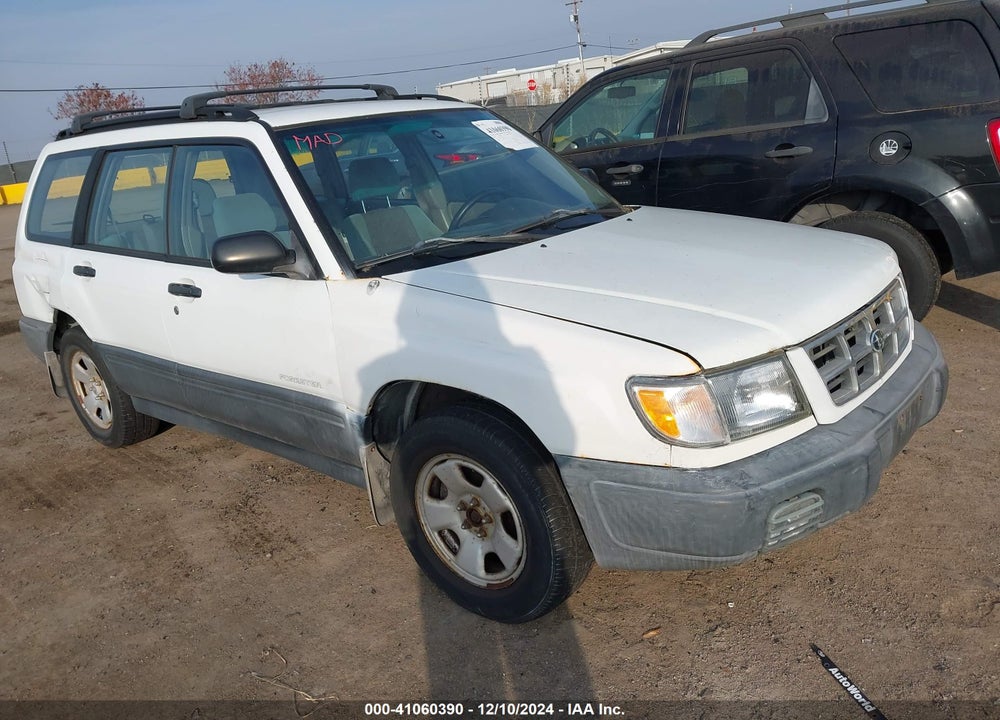 2000 SUBARU FORESTER L VIN: JF1SF6350YG711966