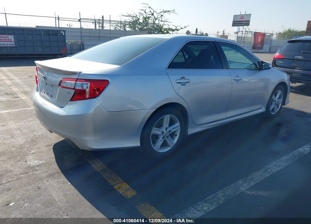2012 TOYOTA CAMRY SE VIN: 4T1BF1FK6CU071752